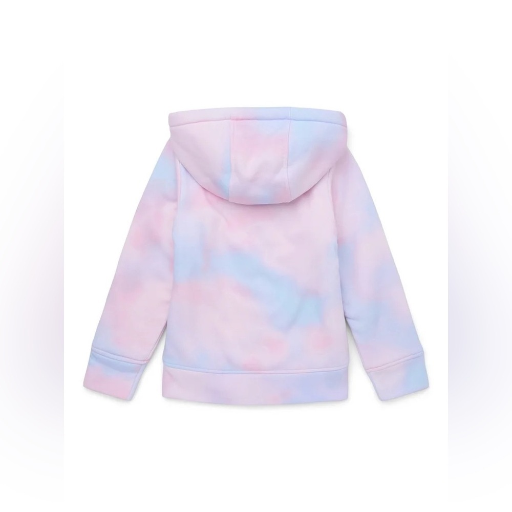 Wonder Nation Girls Kid Tough Zip Hoodie with Faux Shearling Lining,Size L 10-12 - Picture 5 of 12
